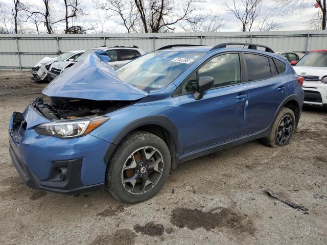 JF2GTAAC9JH349005 - 2018 SUBARU CROSSTREK BLUE photo 1