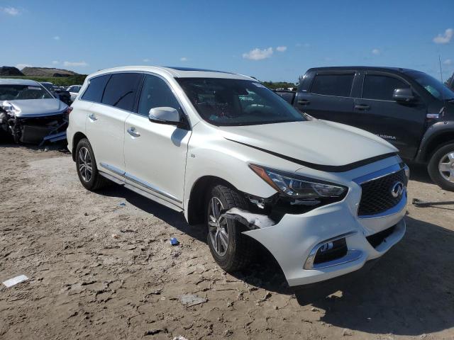 5N1DL0MN2KC562686 - 2019 INFINITI QX60 LUXE WHITE photo 1