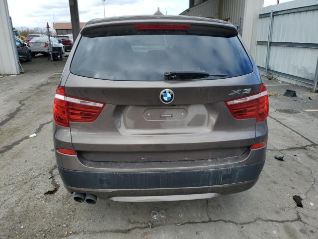 5UXWX9C5XD0A16246 - 2013 BMW X3 XDRIVE2 ყავისფერი ფოტო 6