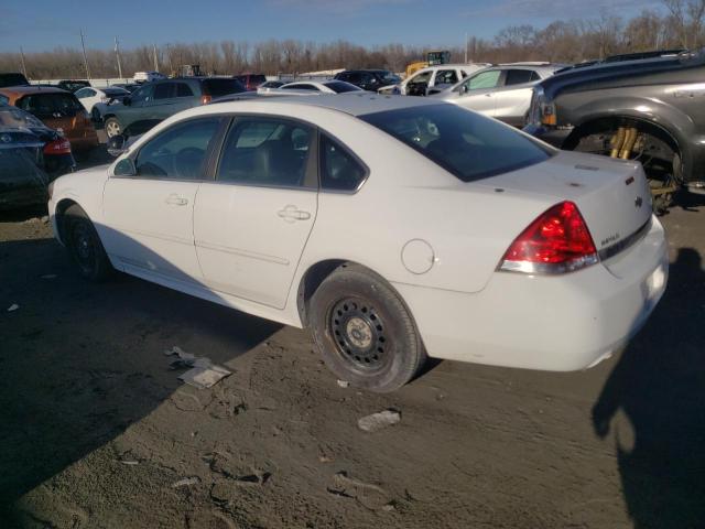 2G1WD5EM0A1225184 - 2010 CHEVROLET IMPALA POL WHITE photo 2