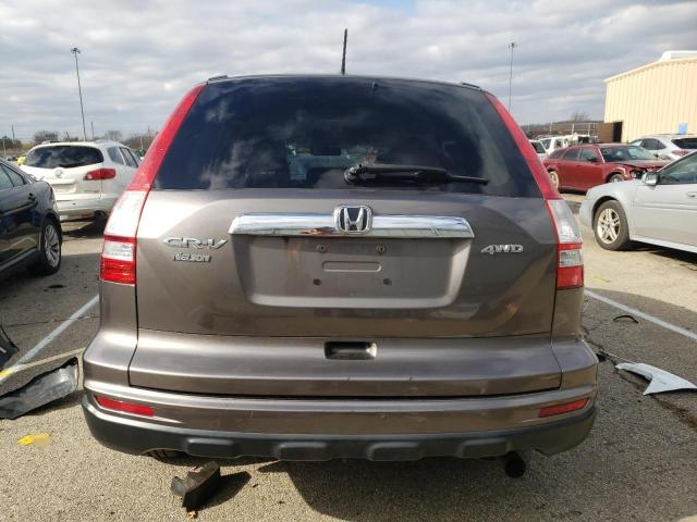 5J6RE4H70AL051395 - 2010 HONDA CR-V EXL GRAY photo 6