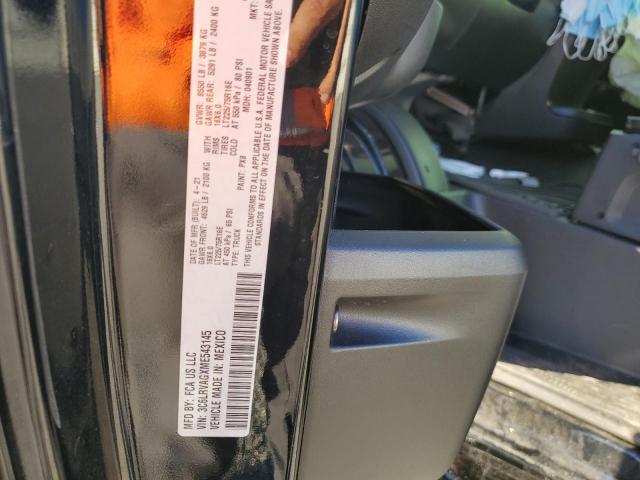 3C6LRVAGXME543145 - 2021 RAM PROMASTER 黑色 照片 12