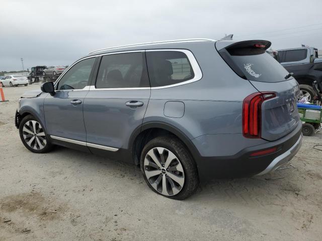 5XYP34HC7NG211791 - 2022 KIA TELLURIDE BLUE photo 2