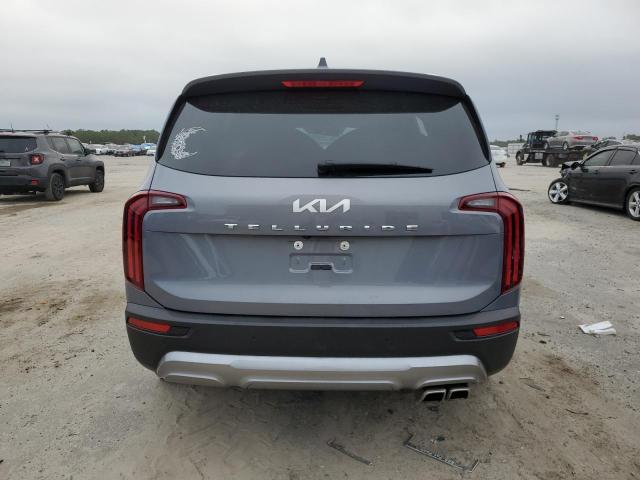 5XYP34HC7NG211791 - 2022 KIA TELLURIDE BLUE photo 6