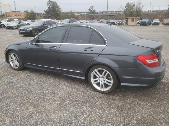 WDDGF4HB6DR271890 - 2013 MERCEDES-BENZ C 250 GRAY photo 2