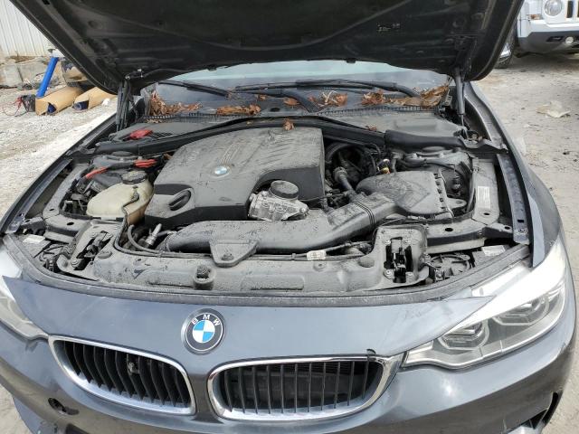 WBA3R1C55FK195362 - 2015 BMW 435 I GRAY photo 11