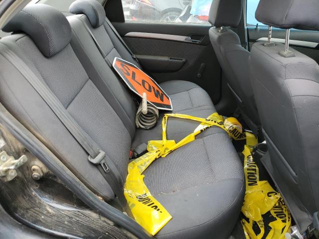 KL1TD5DEXBB257248 - 2011 CHEVROLET AVEO LS 黑色 照片 10