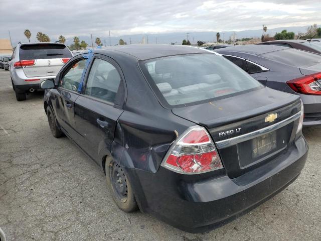 KL1TD5DEXBB257248 - 2011 CHEVROLET AVEO LS 黑色 照片 2
