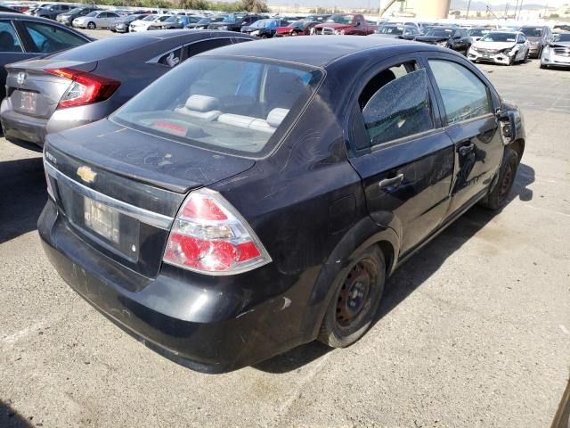 KL1TD5DEXBB257248 - 2011 CHEVROLET AVEO LS 黑色 照片 3