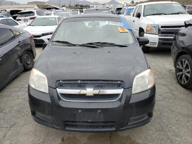 KL1TD5DEXBB257248 - 2011 CHEVROLET AVEO LS 黑色 照片 5