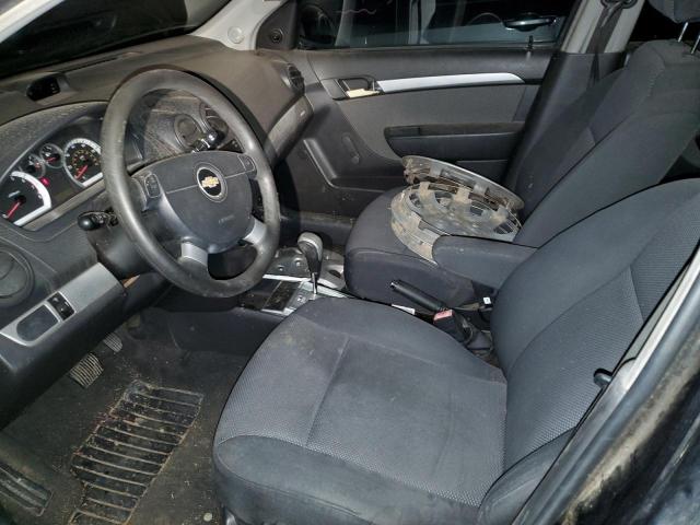 KL1TD5DEXBB257248 - 2011 CHEVROLET AVEO LS 黑色 照片 7