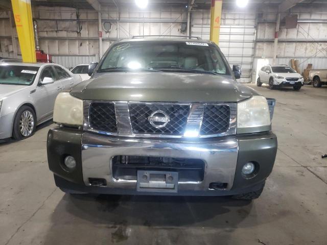 5N1AA08B14N723156 - 2004 NISSAN ARMADA SE GREEN photo 5