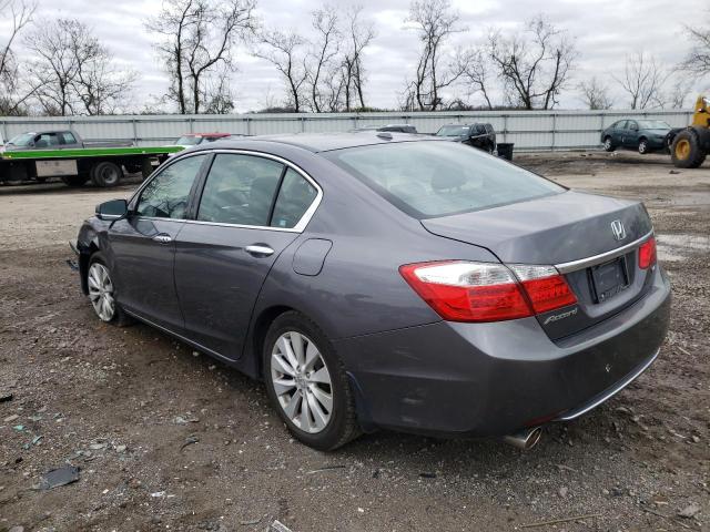 1HGCR3F80DA040078 - 2013 HONDA ACCORD EXL CHARCOAL photo 2