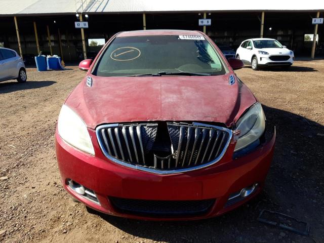 1G4PS5SK2C4129967 - 2012 BUICK VERANO RED photo 5