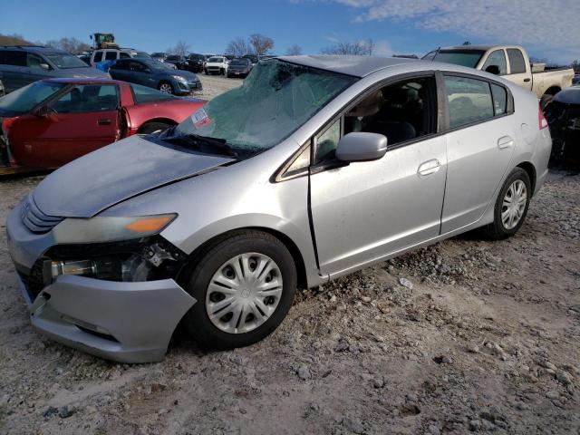 JHMZE2H54AS005842 - 2010 HONDA INSIGHT LX SILVER photo 1