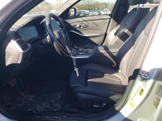 WBA5R1C50KAK10584 - 2019 BMW 330I SILVER photo 7