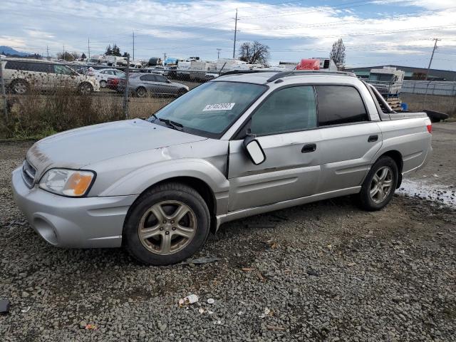 4S4BT62C136112720 - 2003 SUBARU BAJA SPORT SILVER photo 1