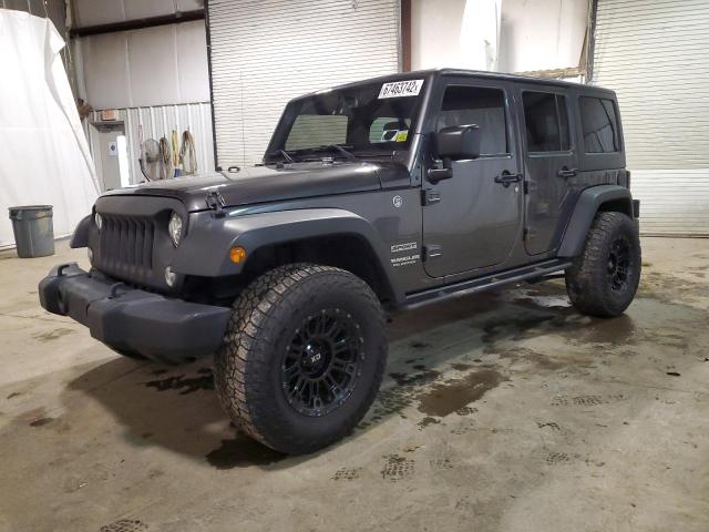 1C4HJWDG1HL623972 - 2017 JEEP WRANGLER GRAY photo 1