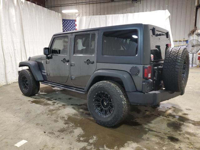 1C4HJWDG1HL623972 - 2017 JEEP WRANGLER GRAY photo 2