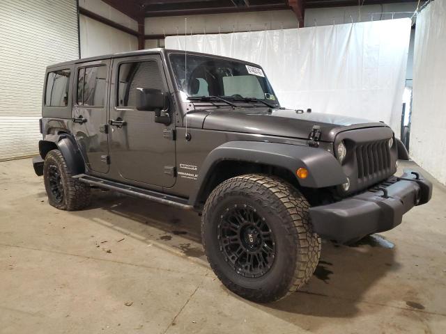 1C4HJWDG1HL623972 - 2017 JEEP WRANGLER GRAY photo 4