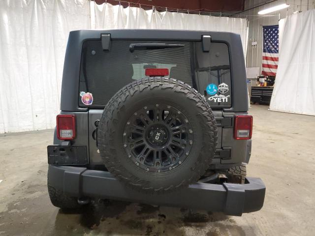 1C4HJWDG1HL623972 - 2017 JEEP WRANGLER GRAY photo 6