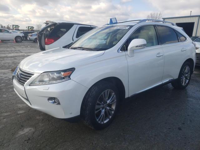 JTJBC1BA0D2060041 - 2013 LEXUS RX 450 WHITE photo 1