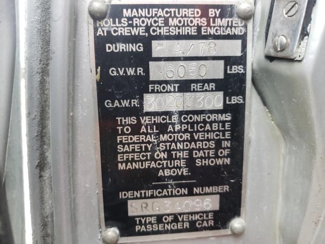 SRG34096 - 1978 ROLLS-ROYCE ROYCE Srebrny zdjęcie 13