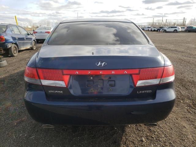 KMHFC46FX6A052710 - 2006 HYUNDAI AZERA SE BLUE photo 6