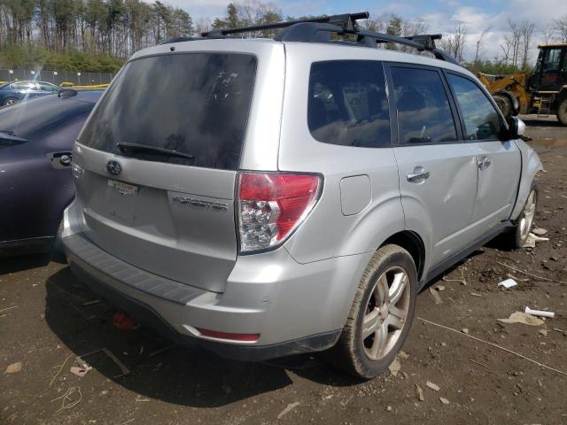 JF2SH6CC5AH725558 - 2010 SUBARU FORESTER SILVER photo 4