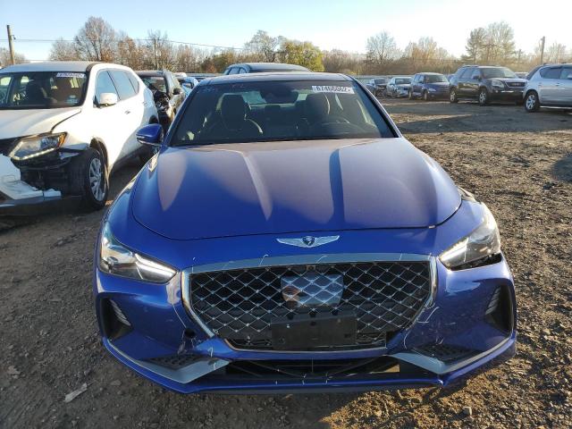 KMTG44LAXKU034605 - 2019 GENESIS G70 PRESTI BLUE photo 5