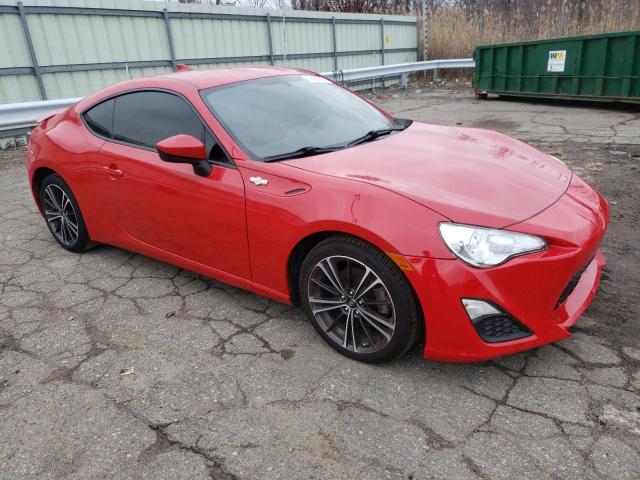 JF1ZNAA10F8710375 - 2015 TOYOTA SCION FR-S RED photo 4