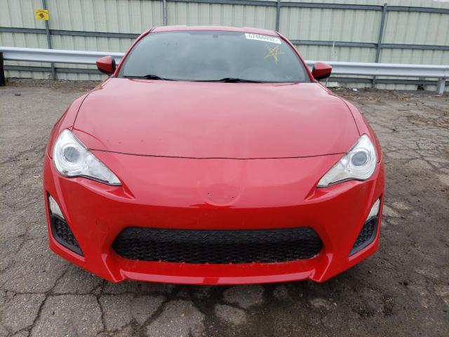 JF1ZNAA10F8710375 - 2015 TOYOTA SCION FR-S RED photo 5