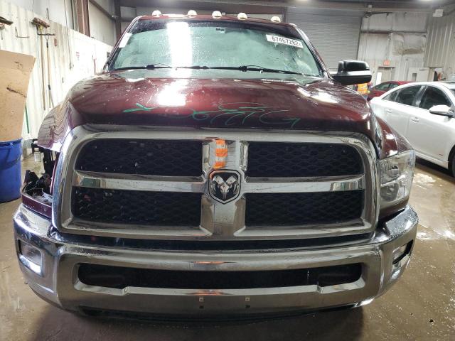 3D73Y4CL1AG138667 - 2010 DODGE RAM 3500 MAROON photo 5