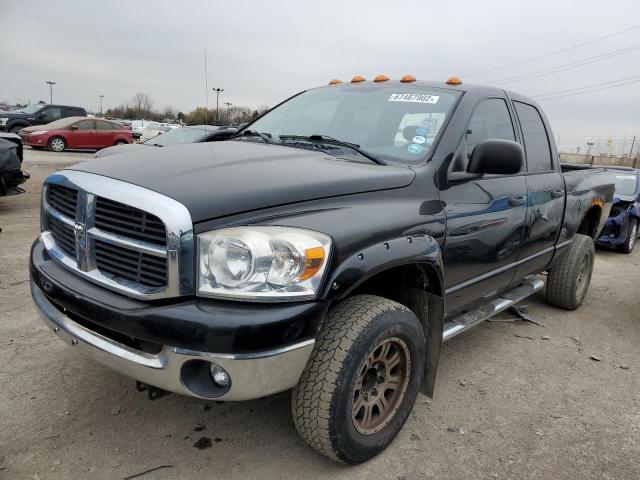 1D7KS28A17J603612 - 2007 DODGE RAM 2500 S BLACK photo 1