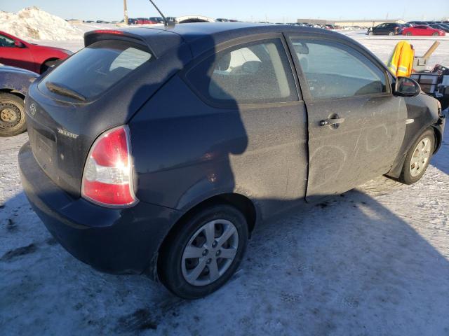 KMHCN35C58U071472 - 2008 HYUNDAI ACCENT BAS GRAY photo 3