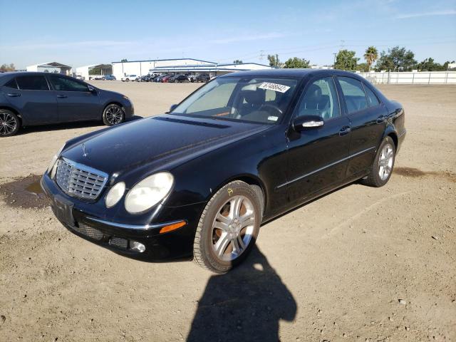 WDBUF56J76A939158 - 2006 MERCEDES-BENZ E 350 BLACK photo 1