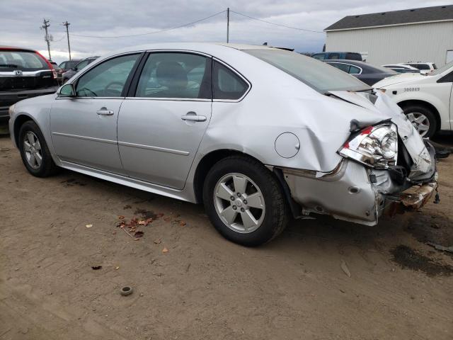 2G1WG5EK9B1266551 - 2011 CHEVROLET IMPALA LT SILVER photo 2