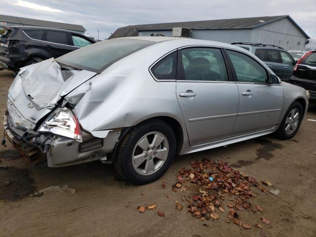 2G1WG5EK9B1266551 - 2011 CHEVROLET IMPALA LT SILVER photo 3