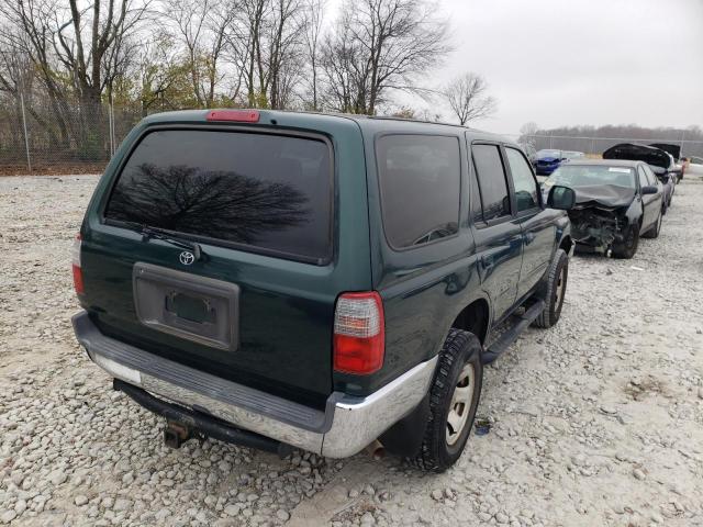 JT3GM84R9X0046421 - 1999 TOYOTA 4RUNNER GREEN photo 4