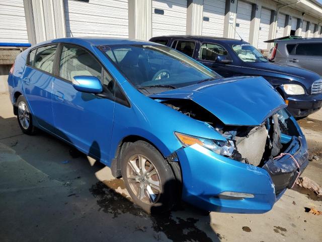 JHMZE2H70AS027631 - 2010 HONDA INSIGHT EX BLUE photo 4