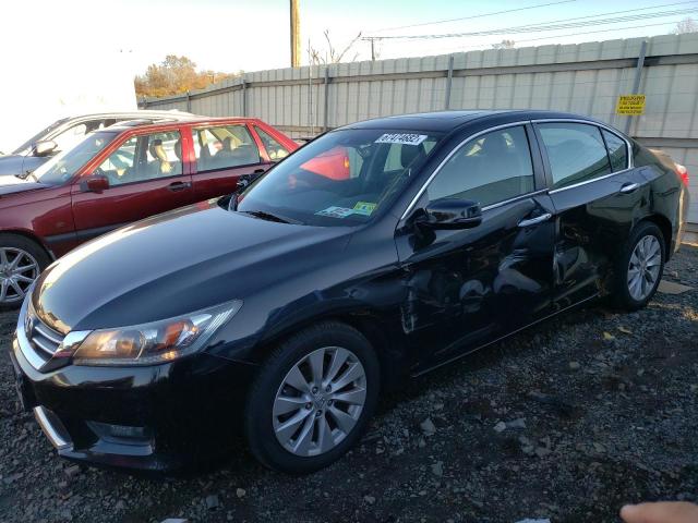 1HGCR2F80EA153122 - 2014 HONDA ACCORD EXL BLACK photo 1