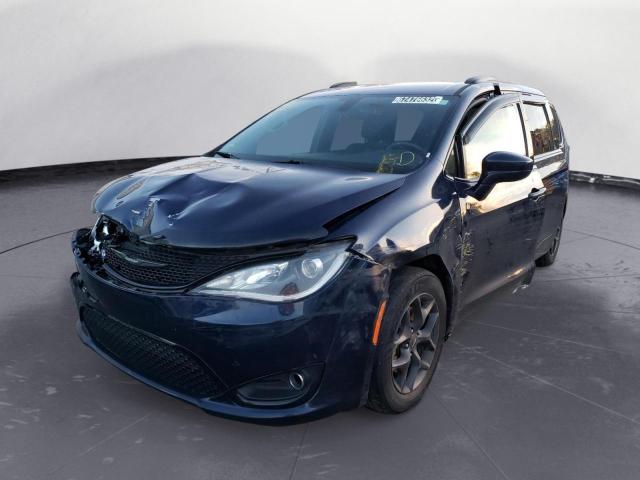 2C4RC1EG1JR330618 - 2018 CHRYSLER PACIFICA T BLUE photo 1