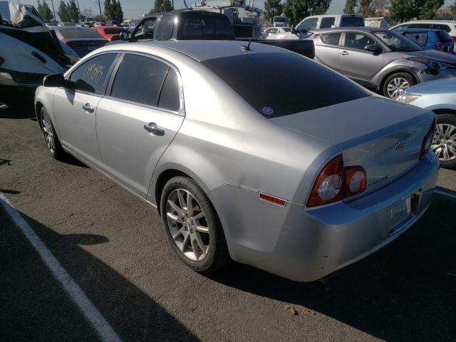 1G1ZE5EB8AF129806 - 2010 CHEVROLET MALIBU LTZ ვერცხლისფერი ფოტო 2