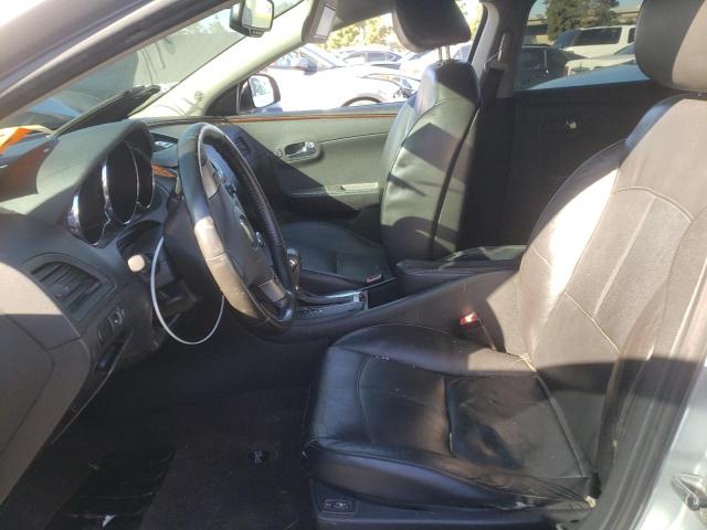 1G1ZE5EB8AF129806 - 2010 CHEVROLET MALIBU LTZ ვერცხლისფერი ფოტო 7