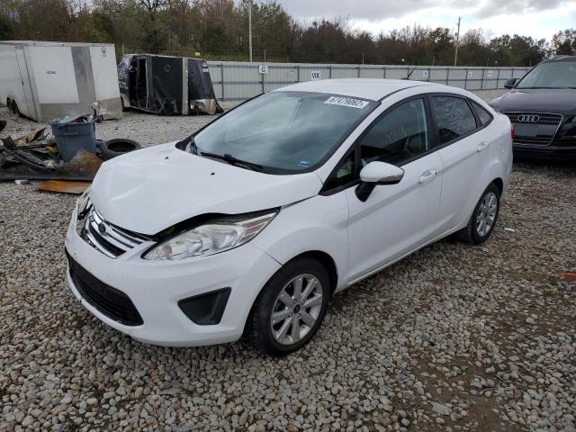 3FADP4BJXDM186150 - 2013 FORD FIESTA SE WHITE photo 1