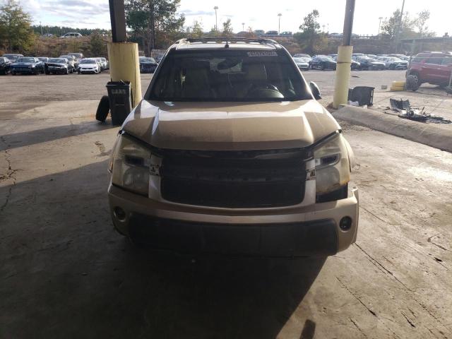 2CNDL63F556****** - 2005 CHEVROLET EQUINOX GOLD photo 5