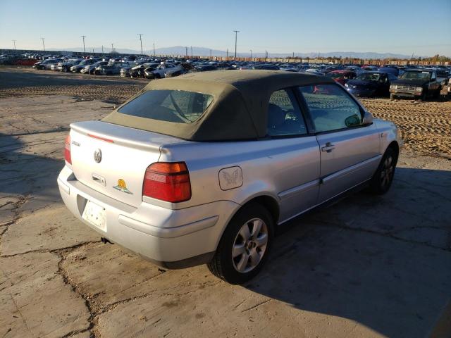 3VWDC21V92M808973 - 2002 VOLKSWAGEN CABRIO GLX 银色 照片 4