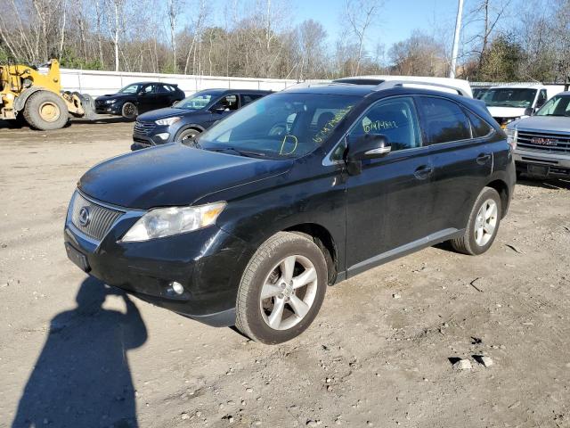 2T2BK1BA2AC004228 - 2010 LEXUS RX 350 BLACK photo 1