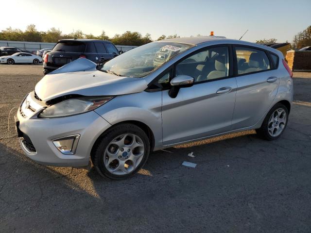 3FADP4FJ5CM103507 - 2012 FORD FIESTA SES SILVER photo 1