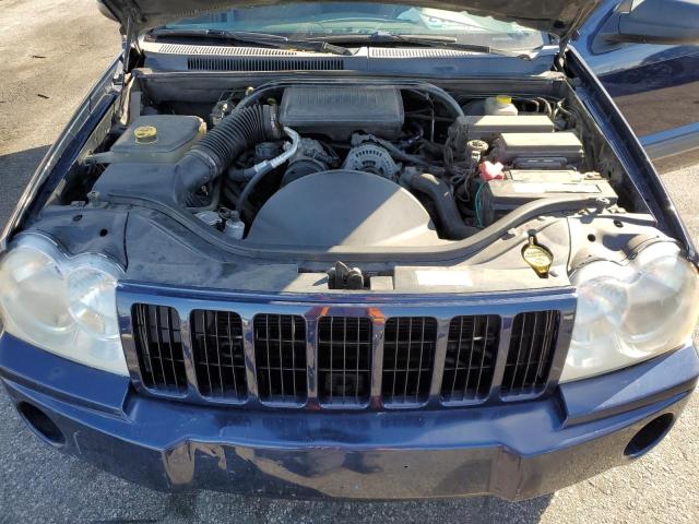 1J4GR48K45C664271 - 2005 JEEP GRAND CHER 蓝色 照片 7